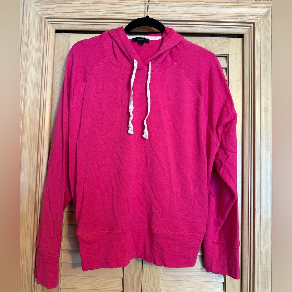J. Crew Pink XL Women’s Sweatshirt
Hoodie Lightweight Pink